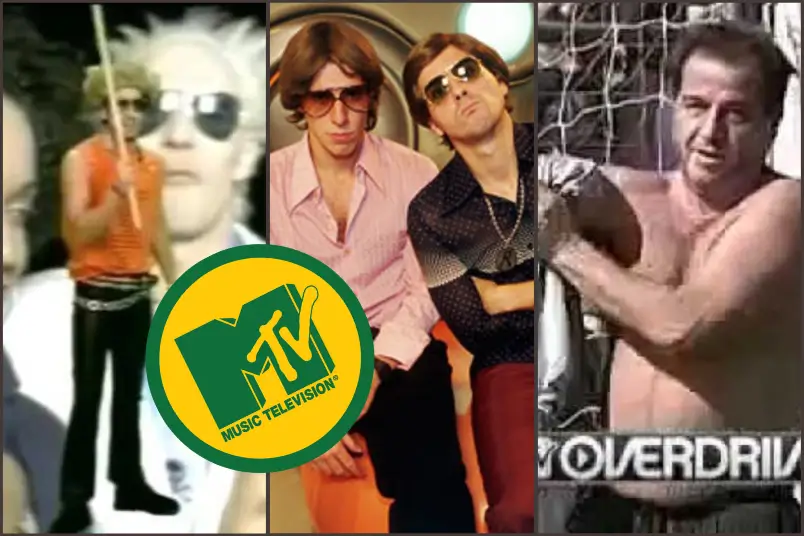 Imagem de alguns programas da MTV Brasil
